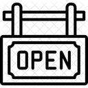 Open signboard  Icon