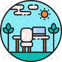 Open space design  Icon