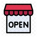 Store Shop Open Icon