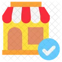 Retail Shop Business Icon