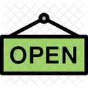Offnen Speichern Marketing Symbol