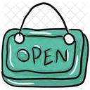 Open Tag Open Label Emblem Icon