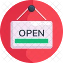 Open Tag Open Label Open Sign Icon