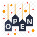 Open Sale Shop Icon