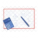 Notebook Textbook Study Icon