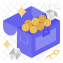 Opentreasurechest Treasure Wealth Gamefi Chest Gold Pirate Icon