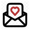 Open Wedding Invitation  Icon