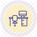 Open Workspace Line Icon Icon