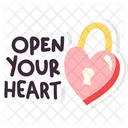 Open Your Heart  Icon