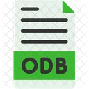 Opendocument Database Mid Odg Icon
