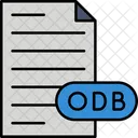 Opendocument Database  Icon