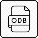 Opendocument Database File File Type Icon