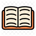 Opened Book Reading Book Icon