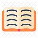 Opened Book Reading Book Icon