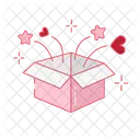 Box Opened Valentine Icon
