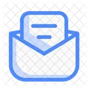 Opened Message Message Email Icon