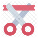 Opening Ceremony Scissors Ribbon Icon