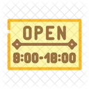 Opening Hours Information Icon