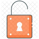 Openness Unsecure Open Lock Icon