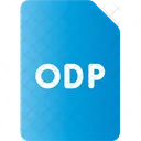 오픈오피스 임프레스 프레젠테이션 파일  아이콘