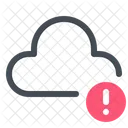 Error Fallido Nube Icon