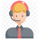 Cliente Servicio Soporte Icono