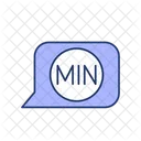 Mini Min Minimo Ícone