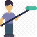 Operador de microfono  Icono