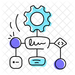Operating Model Icon - Download in Doodle Style