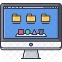 Operating System Monitor Icon