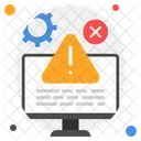 Operation Failed Error Messages Troubleshooting Icon