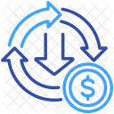 Operational Cost Money Profit Icon