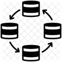 Operational Databases Data Processing Integration Icon