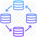 Operational Databases Data Processing Integration Icon