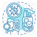 Haccp Microbiological Chemical Icon