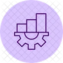 Operations Management Pentaglow Icon Icon