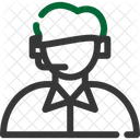 Operator Headset Person Icon