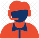 Operator Headset Person Icon