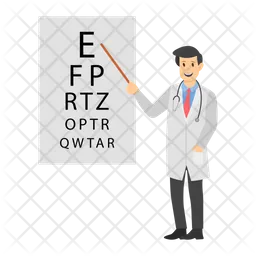 Ophthalmologist Examination  Icon