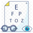 Ophthalmology Eye Care Eye Test Icon