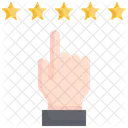 Feedback Mao Revisao Ícone