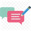 Feedback Redacao Edicao Ícone