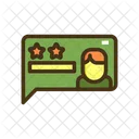 Opinión del cliente opinión del cliente  Icono
