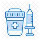 Opioid Schmerzmittel Schmerzmittel Injektion Symbol