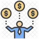 Oportunidade Rico Gerente Ícone