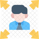 Opportunity Management Business Man 아이콘