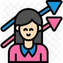 Opportunity Woman Business 아이콘