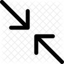 Opposite Arrows Arrows Direction Icon