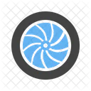 Optical Diaphragm Shutter Icon