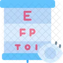 Optical Examination Eye Test Eye Exam Icon
